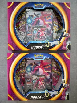 LOT OF 2 - Pokemon Hoopa V Box - NEW AND SEALED - Image 1