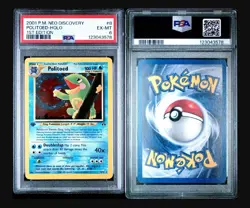 Pokemon 2001 #8 Neo Discovery Politoed Holo 1st Edition PSA 6 - Image 3