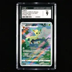 CGC MINT 9 Nintendo 2025 Pokemon PTCG CHN. card- Leafeon - Image 1