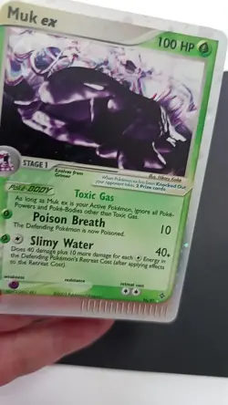 Muk EX 96/97 Ex Dragons Rare Holo Pokemon Card 2003 Near Mint /Mint - Image 2