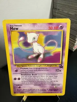 Pokemon TCG Mew Wizards Black Star Promos 8 Regular Promo - Image 1