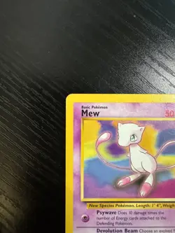 Pokemon TCG Mew Wizards Black Star Promos 8 Regular Promo - Image 4