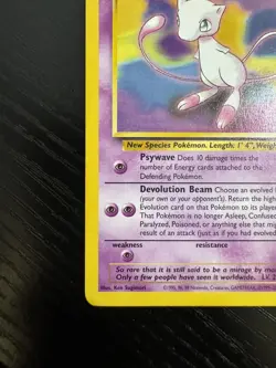 Pokemon TCG Mew Wizards Black Star Promos 8 Regular Promo - Image 5