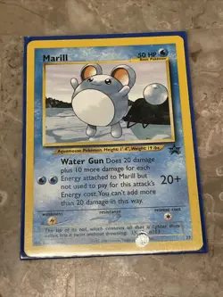 Pokemon TCG Marill Wizards Black Star Promos 29 Regular Promo - Image 1