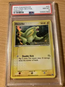 PSA 2005 electrike reverse emerald Pokemon - Image 1