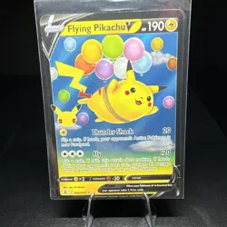 Pokemon TCG Celebrations - Flying Pikachu V - Ultra Rare Full Art Foil 006/025 - Image 1