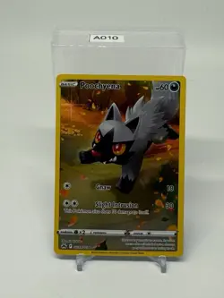 Pokemon TCG Crown Zenith Poochyena GG33/GG70 Full Art Ultra Rare Holo NM 2023 - Image 1