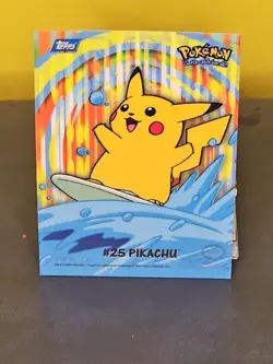 Topps 2000 Pokemon TV Animation Edition Series 2 Stick-ons Pikachu #25 - Image 1