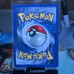 Pokemon TCG Alakazam Base Set Holo Card 1/102 LP - Image 2