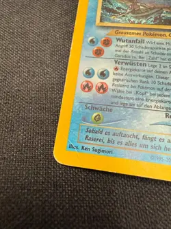 Shining Gyarados 65/64 GERMAN Schimmerndes Garados Pokemon Neo Revelation HP/DMG - Image 2