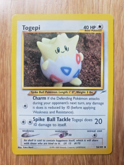 Togepi 56/105 - Pokemon TCG Vintage Neo Destiny - LP-NM - Image 1