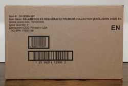 Pokemon TCG Salamence ex Reshiram ex Premium Collection Box Sealed Case of 6 #1 - Image 1