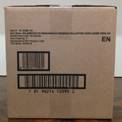 Pokemon TCG Salamence ex Reshiram ex Premium Collection Box Sealed Case of 6 #1 - Image 4
