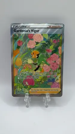 Pokemon TCG 2023 Gardenia's Vigor GG61/GG70 Crown Zenith: Galarian Gallery Holo - Image 1