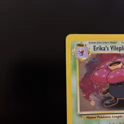 Erika's Vileplume #5/132, Gym Heroes Rare Holo, 2000 Vintage Pokemon TCG, LP - Image 3