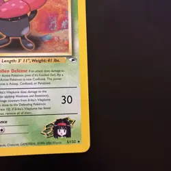 Erika's Vileplume #5/132, Gym Heroes Rare Holo, 2000 Vintage Pokemon TCG, LP - Image 5