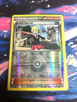 Pokemon LASS'S SPECIAL Trainer 103/124 Reverse Holo Fates Collide - Near Mint - Image 1