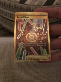 Pokemon Crystal Cave 230/203 Gold Secret Rare Evolving Skies Near Mint - Image 3