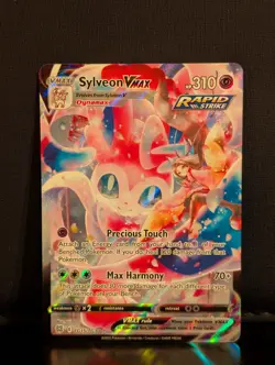 Sylveon Vmax - TG15/TG30 Brilliant Stars Trainer Gallery Pokemon - NM/MINT - Image 1