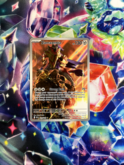 Pokemon TCG Zamazenta IR 201/182 Sv10: Destined Rivals Holo Near Mint - Image 1