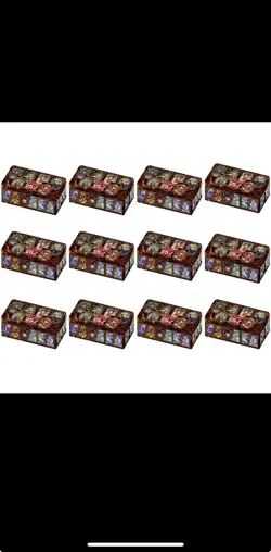 Yugioh 2023 - 25TH ANNIVERSARY TIN: DUELING HEROES FACTORY SEALED CASE 12 TINS! - Image 1