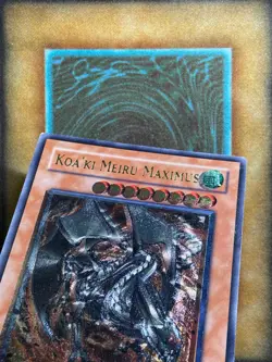 Yugioh Koa'ki Meiru Maximus SOVR-EN081 Ultimate Rare FOIL SHIFT MISPRINT VLP - Image 2
