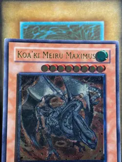 Yugioh Koa'ki Meiru Maximus SOVR-EN081 Ultimate Rare FOIL SHIFT MISPRINT VLP - Image 3