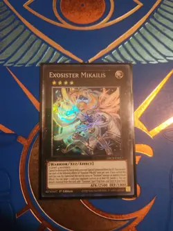 Yu-Gi-Oh! Exosister Mikailis GRCR-EN017 Collectors Rare 1st Ed NM - Image 1