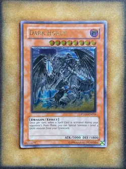 Yugioh Dark Horus PTDN-EN016 Ultimate Rare NM - Image 1