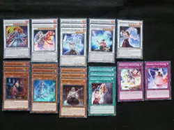 YU-GI-OH 23 CARD SHIRANUI SHOGUNSAGA DECK CORE 1ST EDITION - Image 1