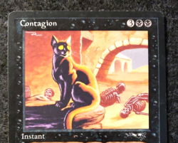 Contagion MOD PLD Black Uncommon MAGIC GATHERING CARD (DS3D1D9) - Image 3