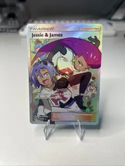 Pokemon Jessie & James 68/68 Hidden Fates Card Near Mint - Image 1