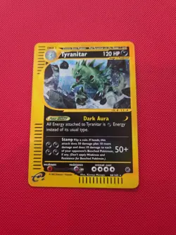 Pokemon Tyranitar Expedition Card 66/165 Rare Near Mint Condition Non Holo - Image 3