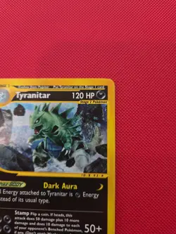 Pokemon Tyranitar Expedition Card 66/165 Rare Near Mint Condition Non Holo - Image 4