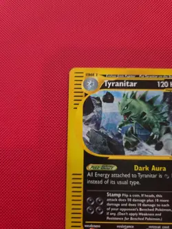 Pokemon Tyranitar Expedition Card 66/165 Rare Near Mint Condition Non Holo - Image 5