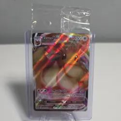 Eevee VMAX SWSH087 Full Art Holo Sealed Promo Card Pokemon TCG: Shining Fates - Image 1