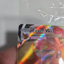 Eevee VMAX SWSH087 Full Art Holo Sealed Promo Card Pokemon TCG: Shining Fates - Image 4