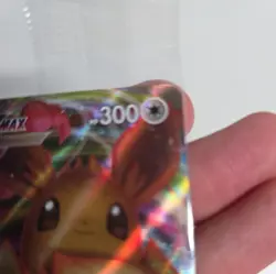 Eevee VMAX SWSH087 Full Art Holo Sealed Promo Card Pokemon TCG: Shining Fates - Image 5