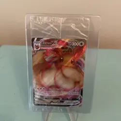 Eevee VMAX SWSH087 Black Star Promo Full Art Ultra Rare Card Pokemon TCG SEALED - Image 1