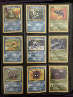 M/NM 1st Edition Fossil WOTC Pokemon Complete Common/Uncommon Lot 27 Cards - Image 3