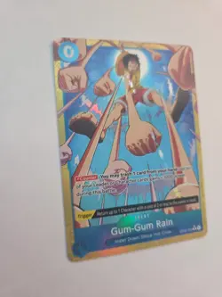 One Piece Card Game Gum-Gum Rain (Alternate Art) OP02-068 English Mint! - Image 2