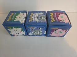 Pokemon Gold Burger King Cards 1999 Lot Of 3 Togepi Jugglypuff Poliwhirl - Image 1