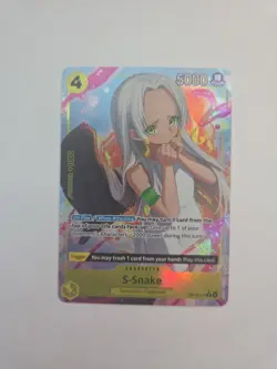 S-Snake (Alt Art) OP13-114 R Carrying on His Will - ONE PIECE Card Game ENGLISH - Image 1
