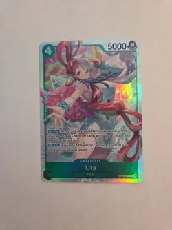 Uta (SR) OP13-023 One Piece Card Carrying On His Will English - Image 1