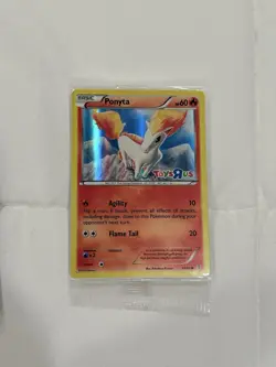 Pokemon English Ponyta 14/83 CARD 20th ANNIVERSARY GENERATIONS Toys"R"Us Sealed - Image 2