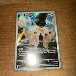 POKEMON CARD PACHIRISU 208/198 Scarlet & Violet Base Illustration Rare - Image 1