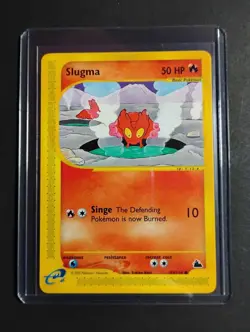 Slugma 99/144 Skyridge Non-Holo 2003 WOTC Vintage E-reader Pokemon Card NM - Image 3