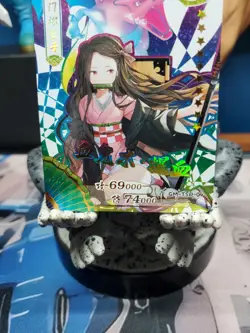 Nezuko Charizard Foil Pokemon Demon Slayer Ultra Rare Rainbow GM TSP 04 Card - Image 5