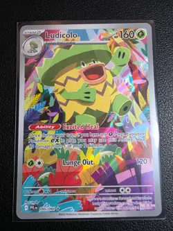 Ludicolo IR 095/094 - Pack Fresh Near Mint Phantasmal Flames Pokemon card - Image 1