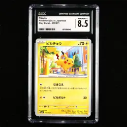 CGC NM/MINT+ 8.5 Nintendo 2023 Pokemon PTCG JPN . card- Pikachu - Image 1
